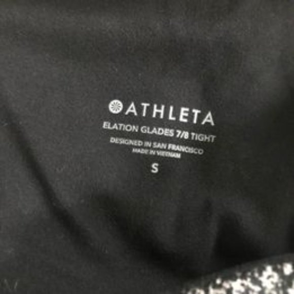Women's Athleta Elation Glade High Rise 7/8  Tights Leggings - Picture 7 of 8